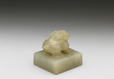 图片[3]-Jade seal with a rabbit grip knob, Southern Song dynasty, 1127-1279 C.E.-China Archive